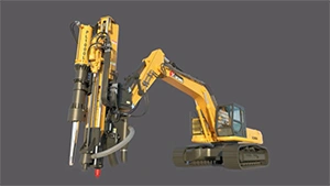 Guide d’installation : Foreuse éclateur de roche hydraulique sur excavatrice