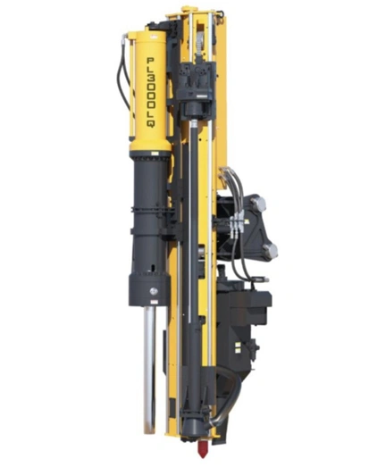 Foreuse Éclateur sur excavateur