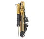 Carotteuse Éclateur de roche hydraulique intégré