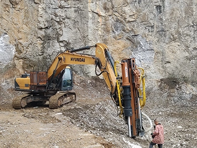 Exploitation minière à Huaihua, Hunan
